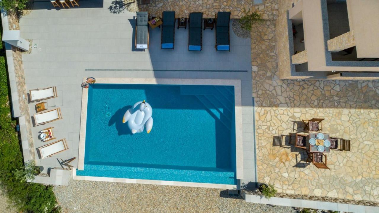 Luxury Villa Allen With Pool Klimno Exterior foto
