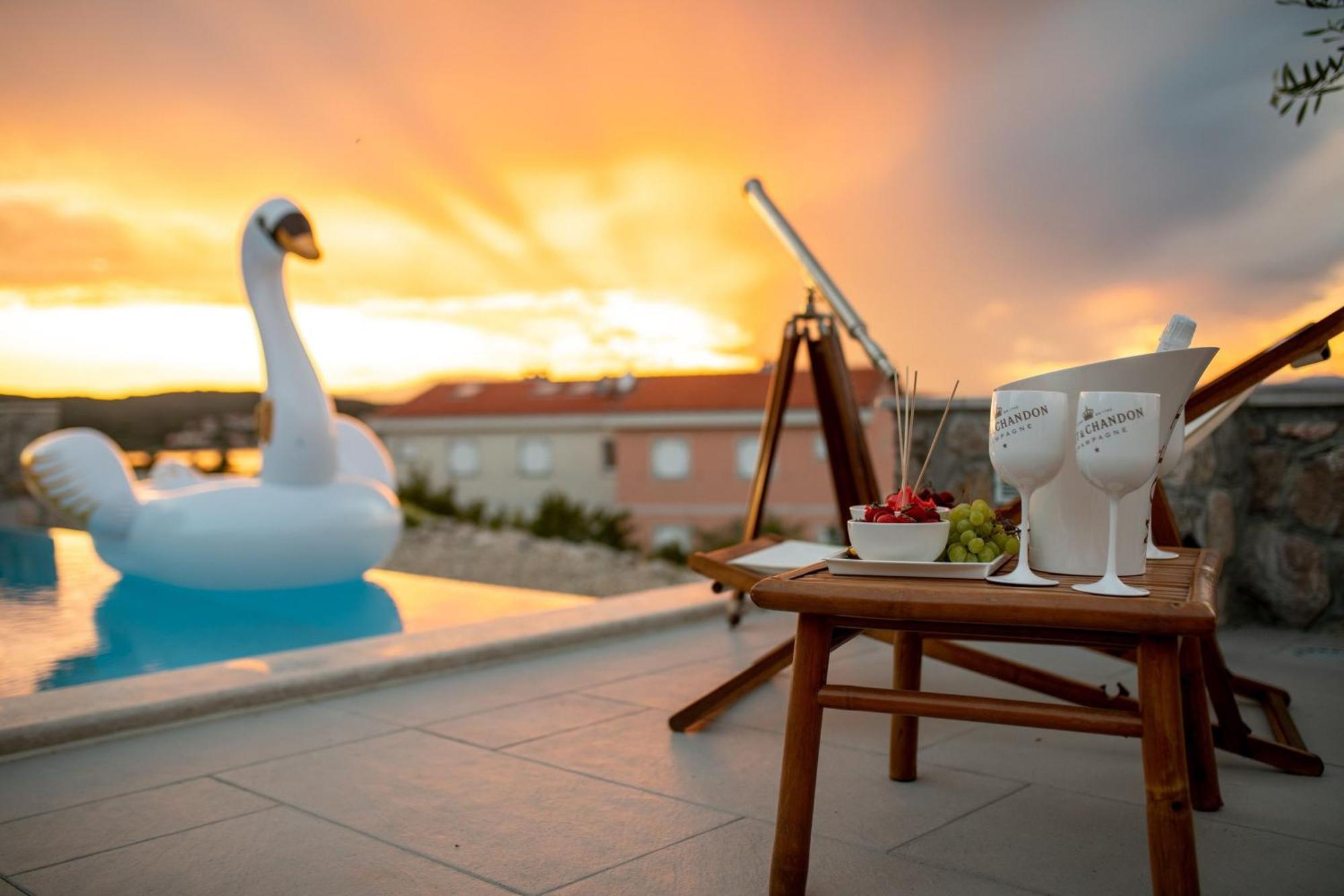 Luxury Villa Allen With Pool Klimno Cameră foto