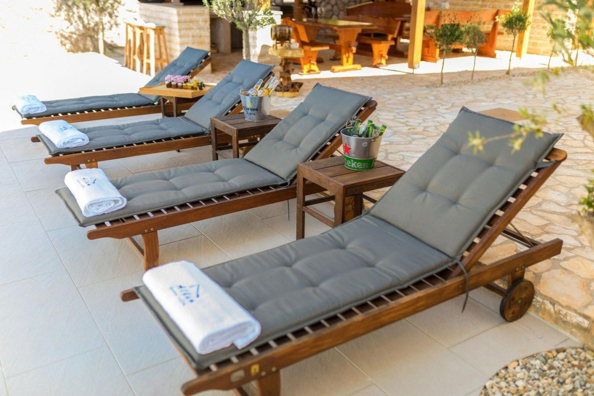 Luxury Villa Allen With Pool Klimno Cameră foto